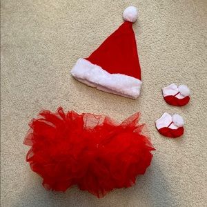 0-6M Santa outfit
